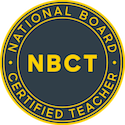 National Board Certified Teacher badge